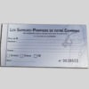 Carnet à souches autocopiantes