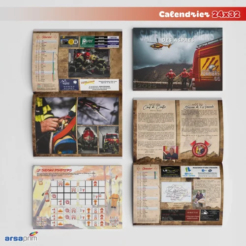 Calendrier 24x32
