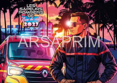 Couverture Calendriers Pompiers 2027