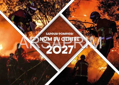 Couverture Calendriers Pompiers
