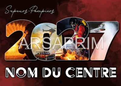 Couverture Calendriers Pompiers