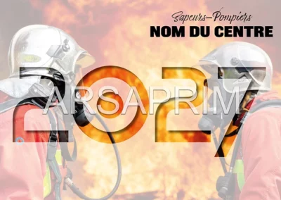 Couverture Calendriers Pompiers