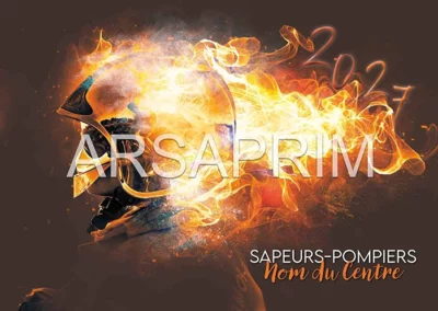 Couverture Calendriers Pompiers