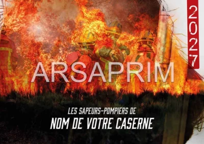 Couverture Calendriers Pompiers