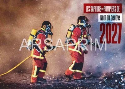 Couverture Calendriers Pompiers