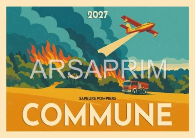 Couverture Calendriers Pompiers