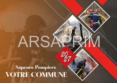 Couverture Calendriers Pompiers