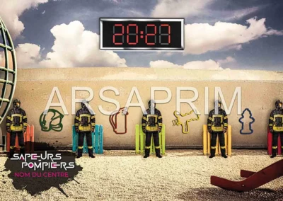 Couverture Calendriers Pompiers