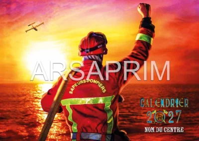 Couverture Calendriers Pompiers