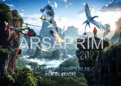 Couverture Calendriers Pompiers