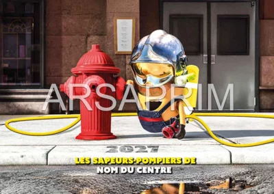 Couverture Calendriers Pompiers 2027