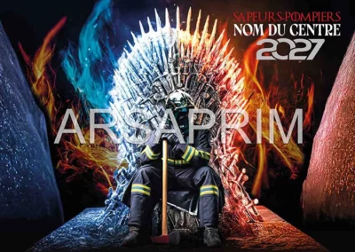 Couverture Calendriers Pompiers