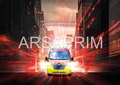 Couverture Calendriers Pompiers