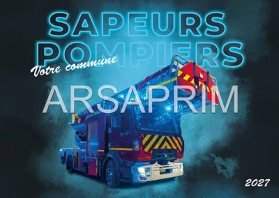 Couverture Calendriers Pompiers