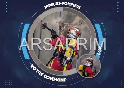 Couverture Calendriers Pompiers