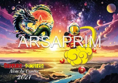 Couverture Calendriers Pompiers