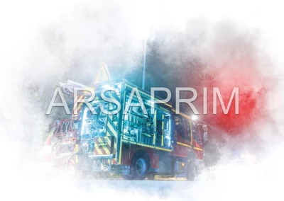 Fond de Page Calendriers Pompiers