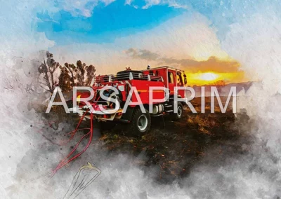 Fond de Page Calendriers Pompiers