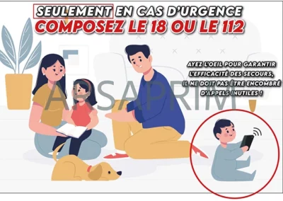 Consignes de sécurité - Urgences - Pompiers