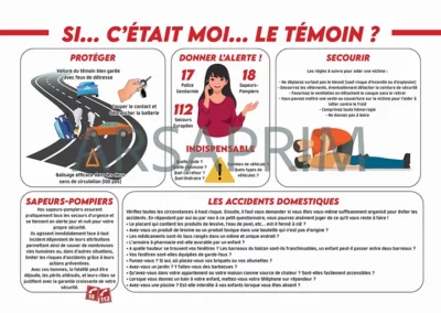 Consignes de sécurité - Urgences - Pompiers